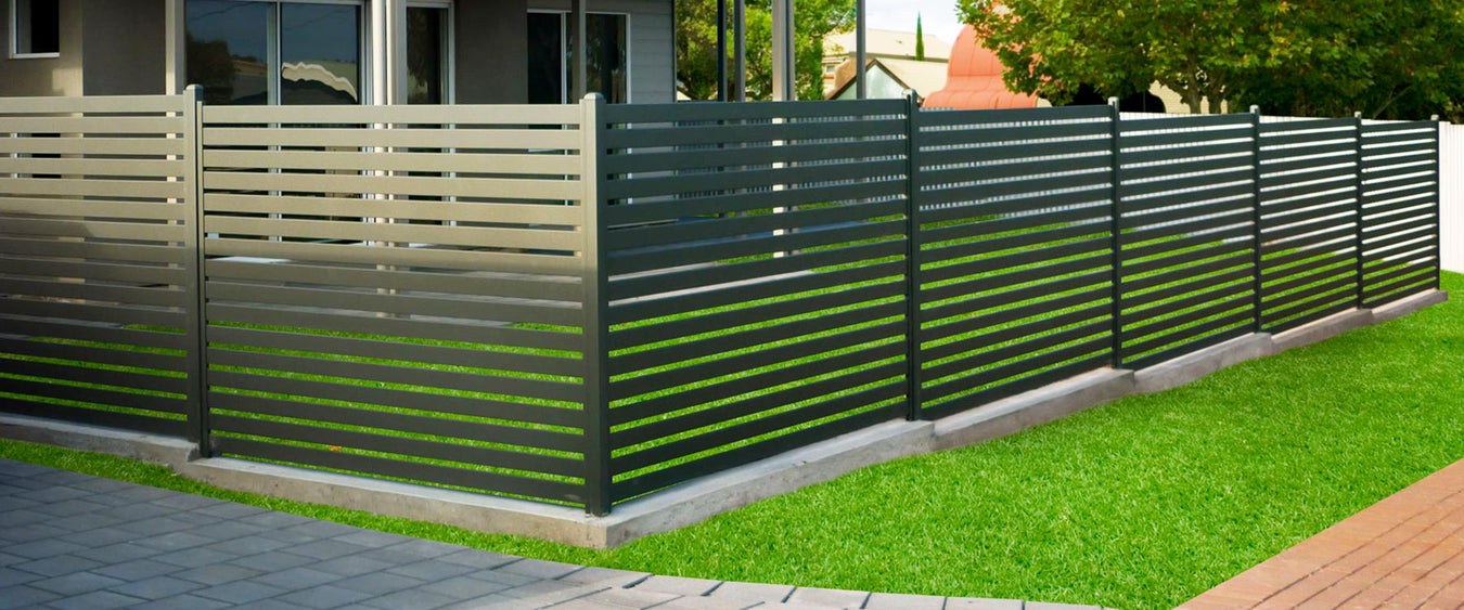 Aluminum Slat Fencing