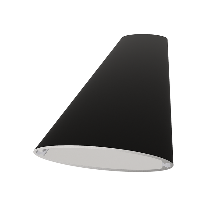 65 x 16mm Elliptical Louvre - 5800mm