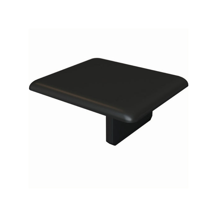 25 x 25mm Concealed Fix U-Channel Plastic Cap