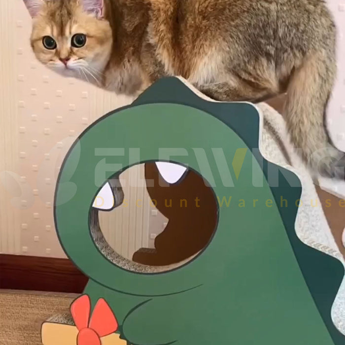 Dinosaur Cat Scratcher Post