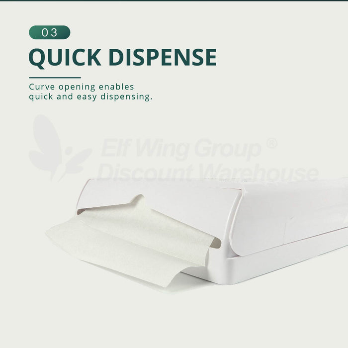 AC-004P Compact Hand Towel Dispenser Small, Wall Mounted