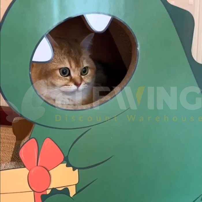 Dinosaur Cat Scratcher Post