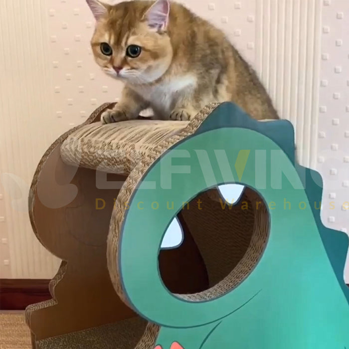 Dinosaur Cat Scratcher Post