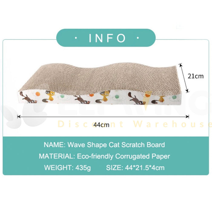 Wave Cat Scratcher Post