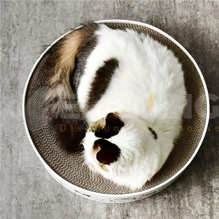 Round Nest Cat Scratcher Post