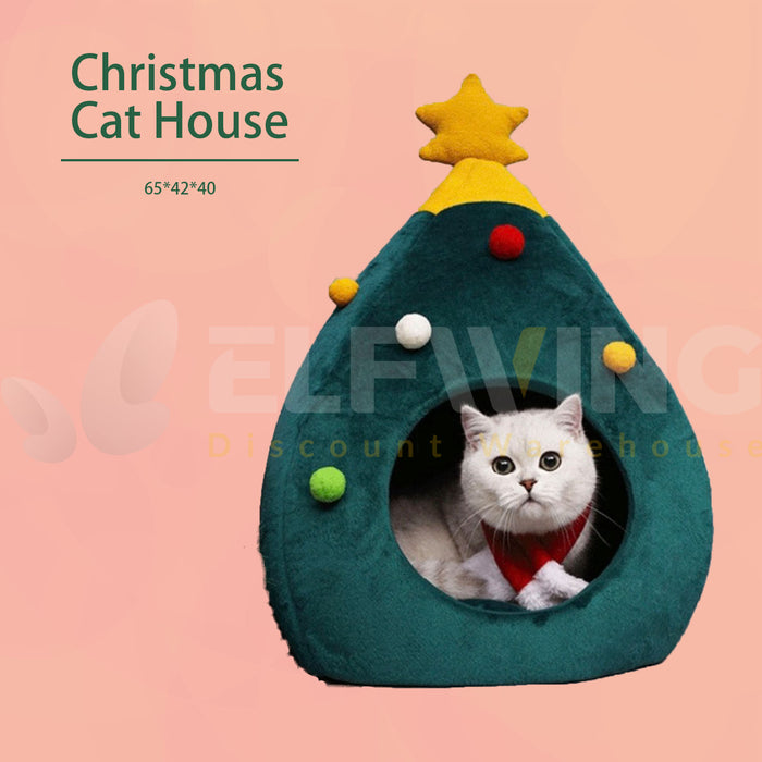 Christmas Cat Scratcher Post