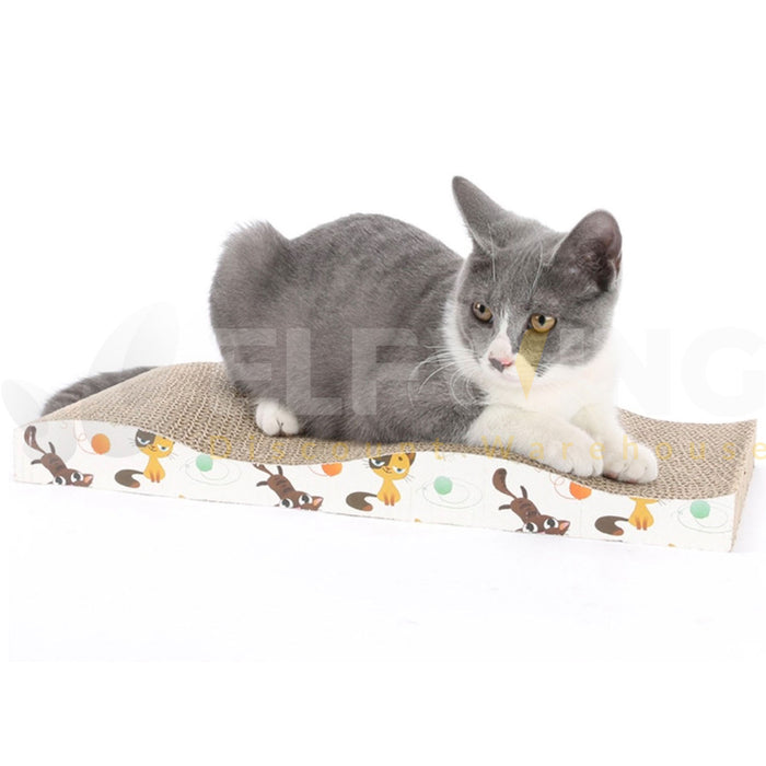 Wave Cat Scratcher Post