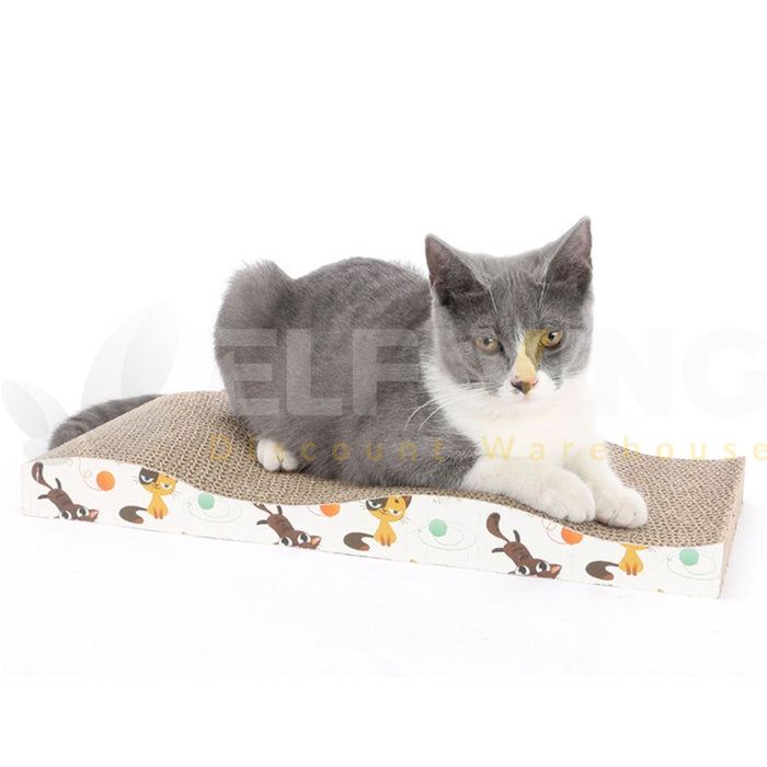 Wave Cat Scratcher Post
