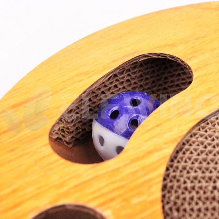 Round Cat Scratcher Post