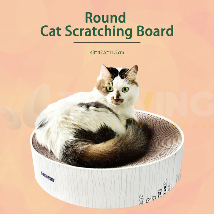Round Nest Cat Scratcher Post