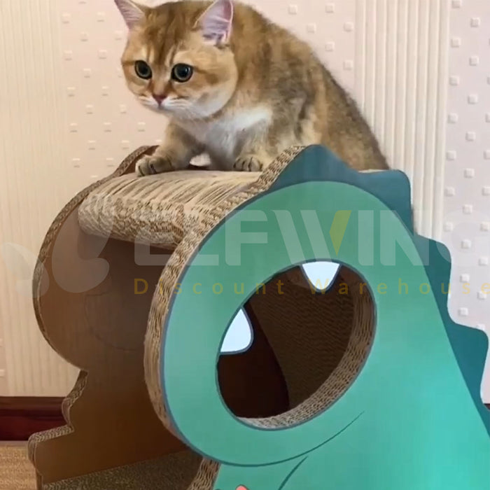 Dinosaur Cat Scratcher Post