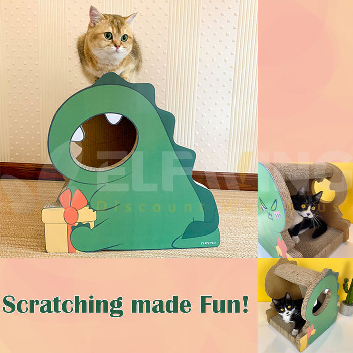 Dinosaur Cat Scratcher Post