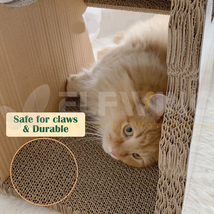 Lucky Cat Cat Scratcher Post