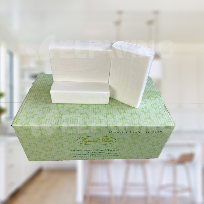 C&S CS-IC2130 Ultraslim Hand Towel TAD 210mm x 295mm 2400 Sheets