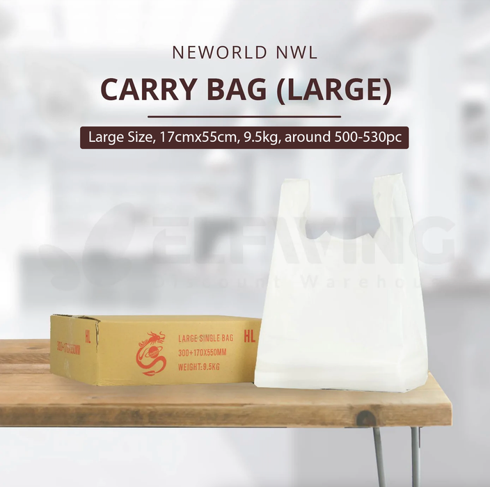 Recyclable Carry Bags 9kg, Large