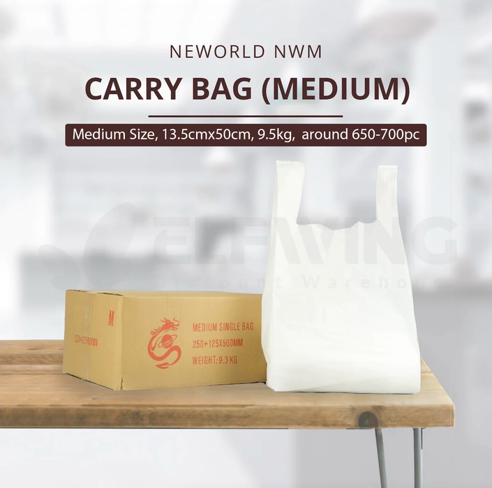 Recyclable Carry Bags 9kg, Medium