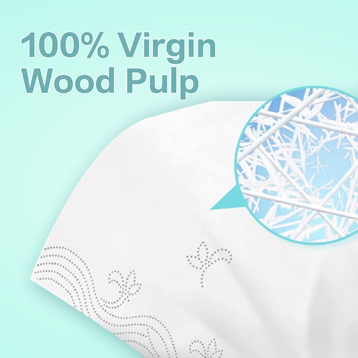 Vinda 4D Deluxe 80sheets 4ply Box Facial Tissue VC2423 (Baby Soft) (40 packs)