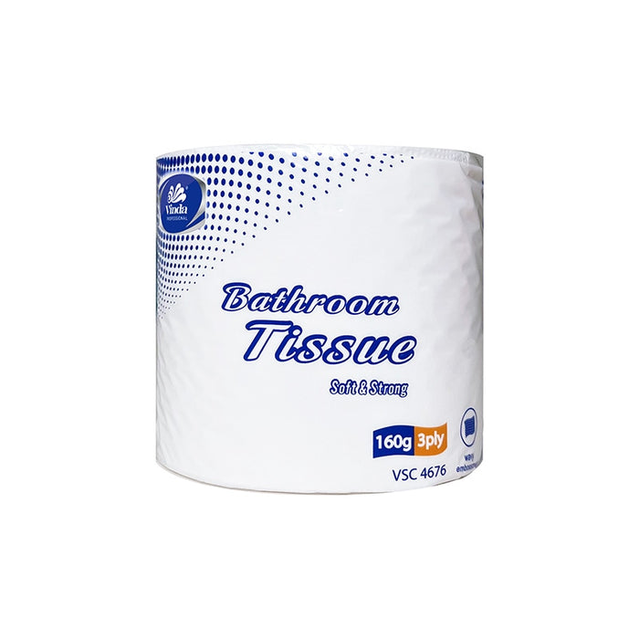 Vinda AFH Soft & Strong 160g 3ply Bathroom Tissue VSC4676 (60 rolls)