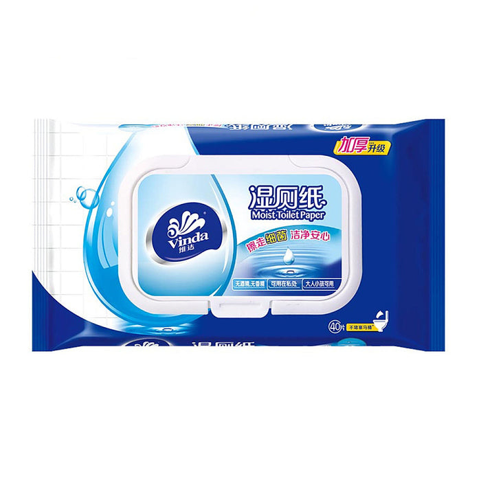 Vinda 40sheets Moist Toilet Wipes VCW3425A (Herbal Scent) (24 pack)