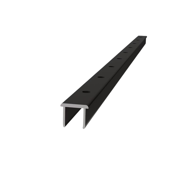 Concealed Fix Channel Infill Pre-Drilled Holes - 3980mm - For Adjustable Louvre