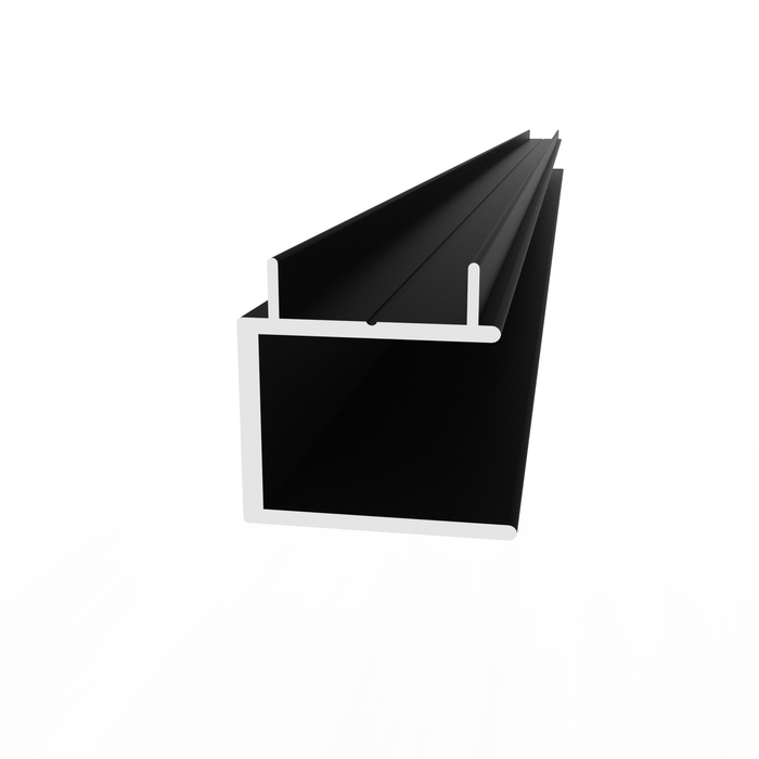 25 x 25mm Concealed Fix U-Channel - 5800mm