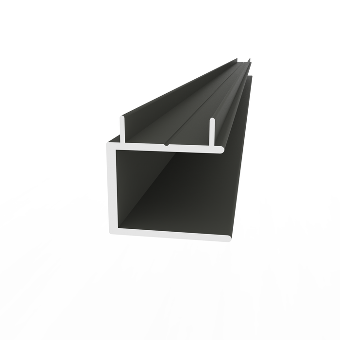 25 x 25mm Concealed Fix U-Channel - 5800mm
