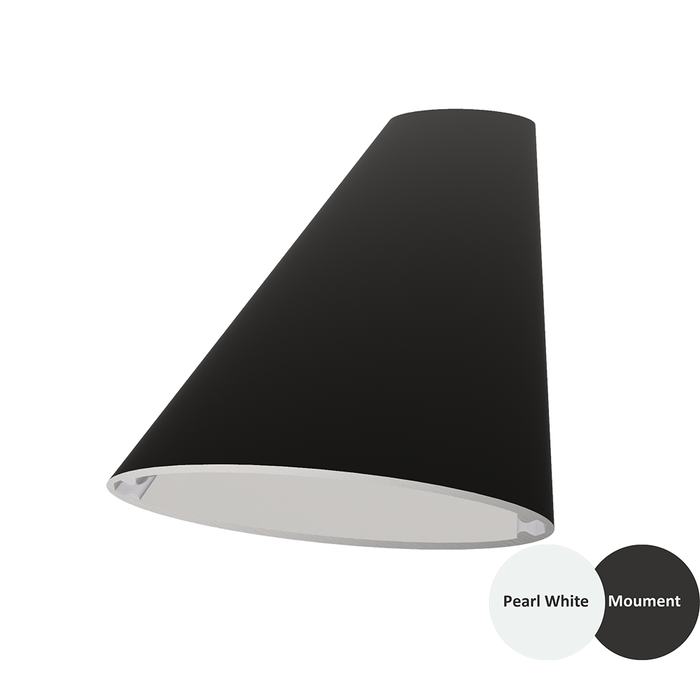 65 x 16mm Elliptical Louvre - 5800mm