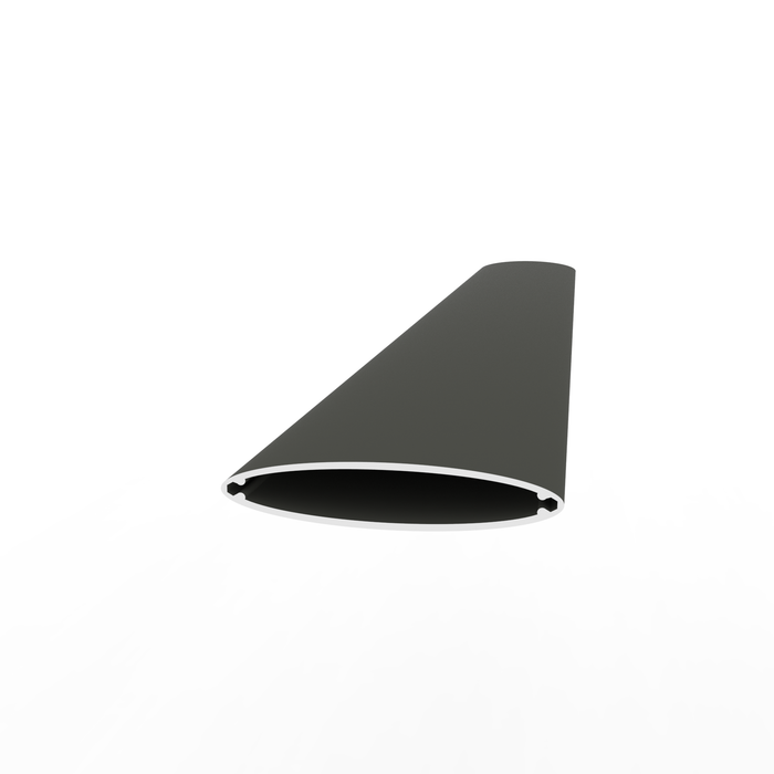 70 x 14mm Elliptical Louvre - 5800mm