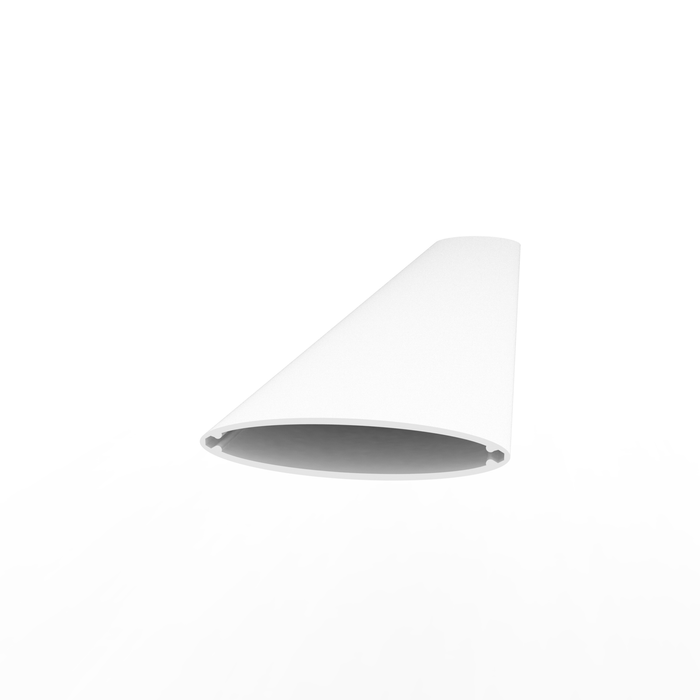 70 x 14mm Elliptical Louvre - 5800mm
