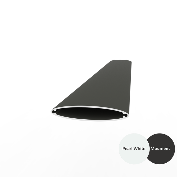 70 x 14mm Elliptical Louvre - 5800mm
