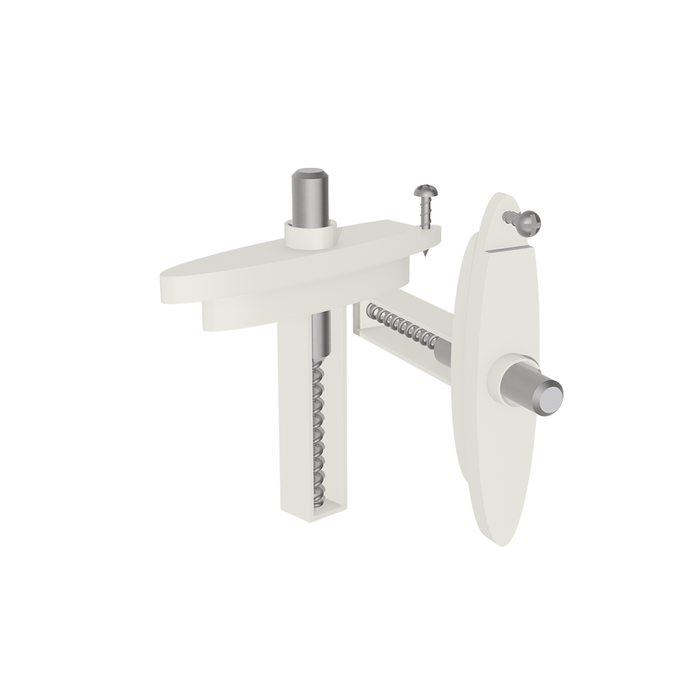 Adjustable Elliptical Louvre Bracket Pair
