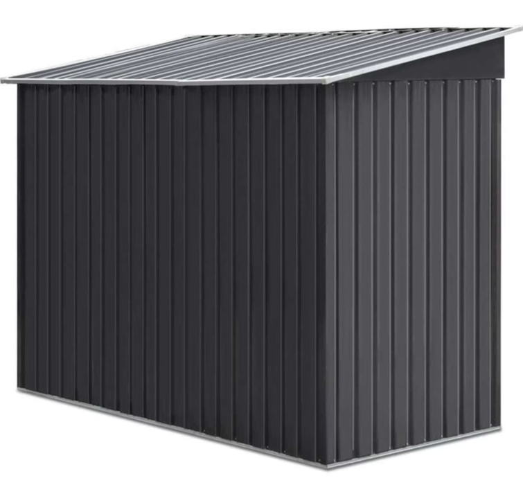 226W x 175H x 192D Monument Skillion Roof Garden Shed with Sliding Double Doors – Model 0408