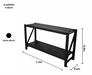Heavy Duty WorkBench 400KG Dimensions 1.2m x 0.9m x 0.6m