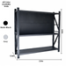 Heavy Duty Garage Pegbaord Shelving 600KG Dimensions 2.0m x 2.0m x 0.6m