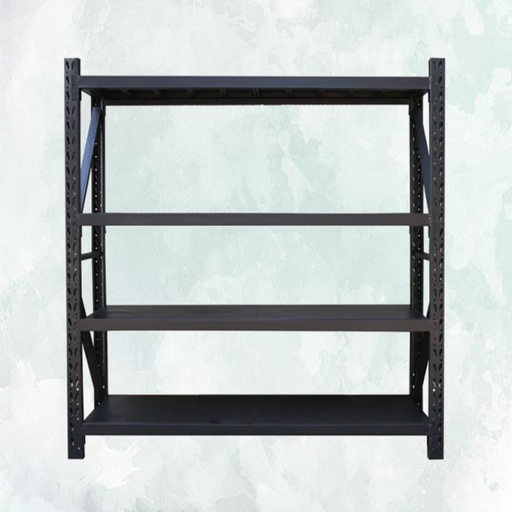 Heavy Duty Garage Shelving 1200KG 2.0m x 2.0m x 0.6m Metal Storage Rack