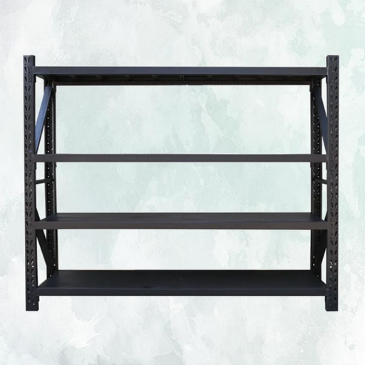 Heavy Duty Garage Shelving 1200KG 2.4m x 1.5m x 0.6m Metal Storage Rack