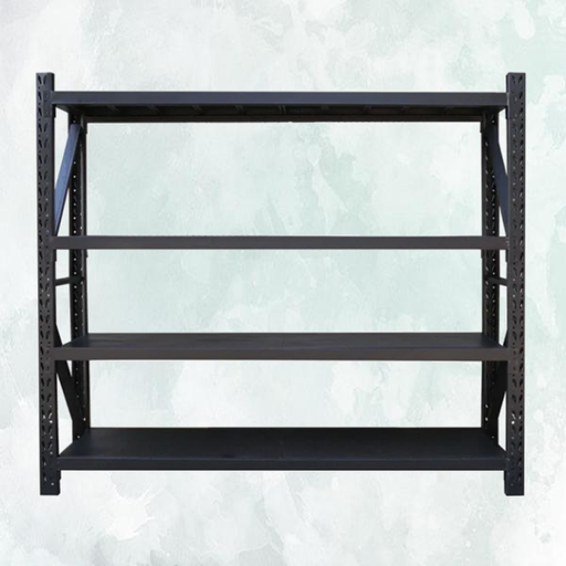 Heavy Duty Garage Shelving 1200KG 2.4m x 1.8m x 0.6m Metal Storage Rack