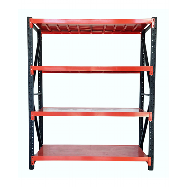 Heavy Duty Garage Shelving 800KG 1.5x1.8 Black and Orange