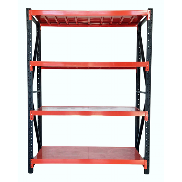 Heavy Duty Garage Shelving 800KG 1.5x2.0 Black and Orange