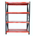 Heavy Duty Garage Shelving 800KG 1.5x2.0 Black and Orange