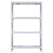 Heavy Duty Garage Shelving 800KG 1.5x2.4 Grey