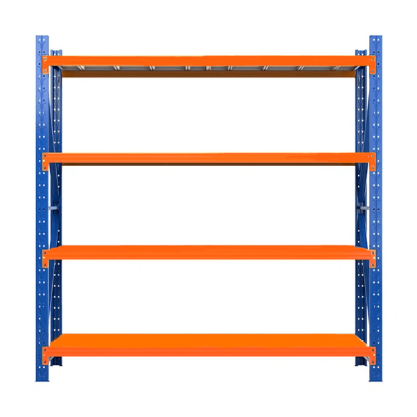 Heavy Duty Garage Shelving 800KG 2.0x2.0 Blue and Orange