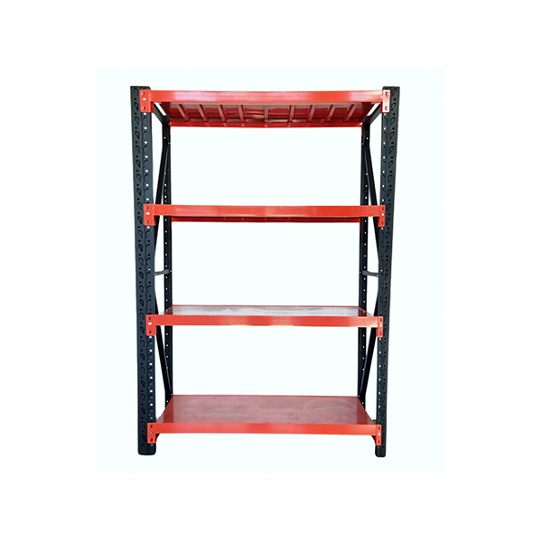 Heavy Duty Garage Shelving 800KG Black and Orange