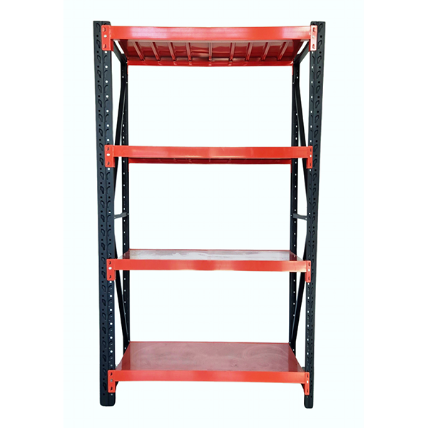 Heavy Duty Garage Shelving 800KG Black and Orange