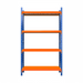 Heavy Duty Garage Shelving 800KG Blue and Orange