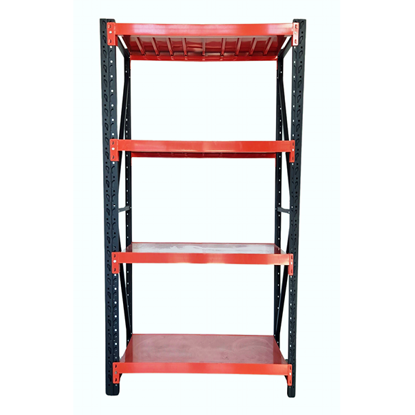 Heavy Duty Garage Shelving 800KG 1.2x2.0 Black and Orange