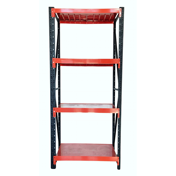 Heavy Duty Garage Shelving 800KG 1.2x2.4 Black and orange