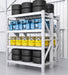 Heavy Duty Garage Shelving Front View