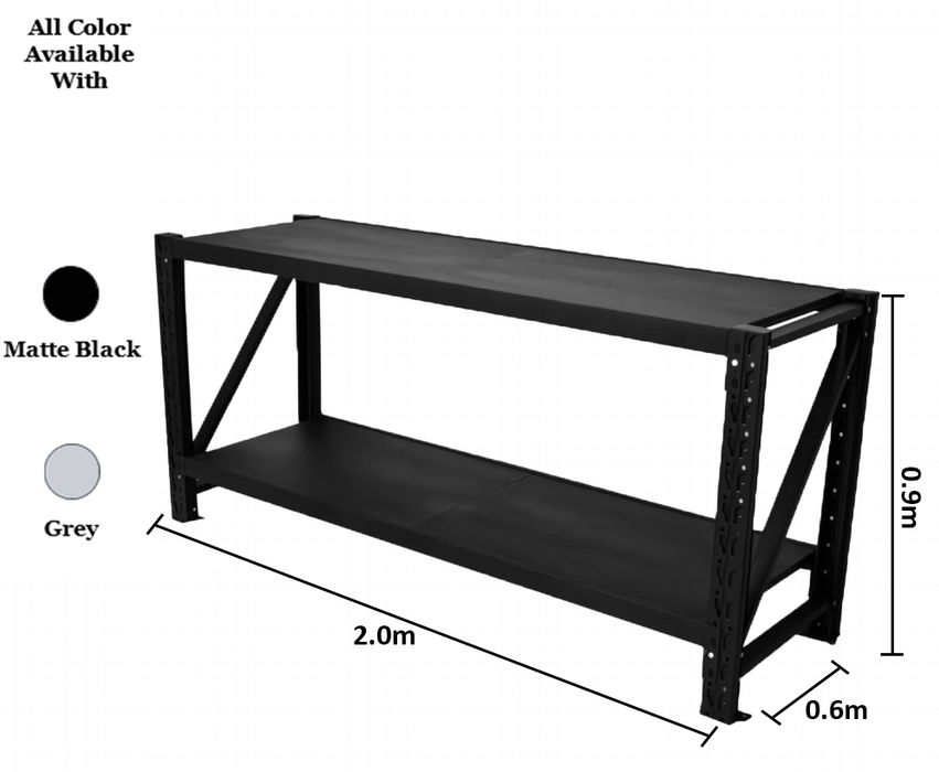 Heavy Duty Work Bench 400KG Dimensions 2.0m x 0.9m x 0.6m