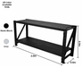 Heavy Duty Work Bench 400KG Dimensions 2.0m x 0.9m x 0.6m